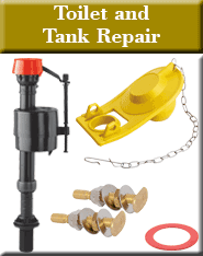 Toilet Repair, Flappers, Tank Levers, Flush Valves,Fluidmaster, Ballcocks, Sloan, Zurn, Bolt Kits, Toilet Seats and other Plumbing Supply and Plumbing Parts